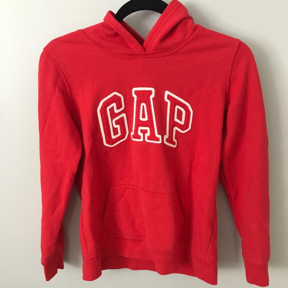 Red hoodie